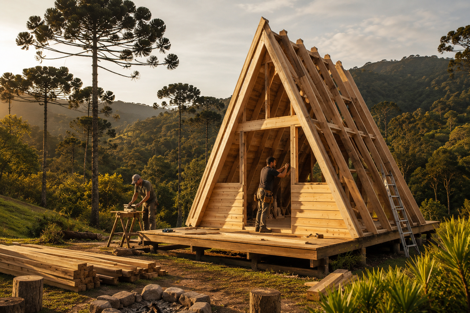 Construção de casas